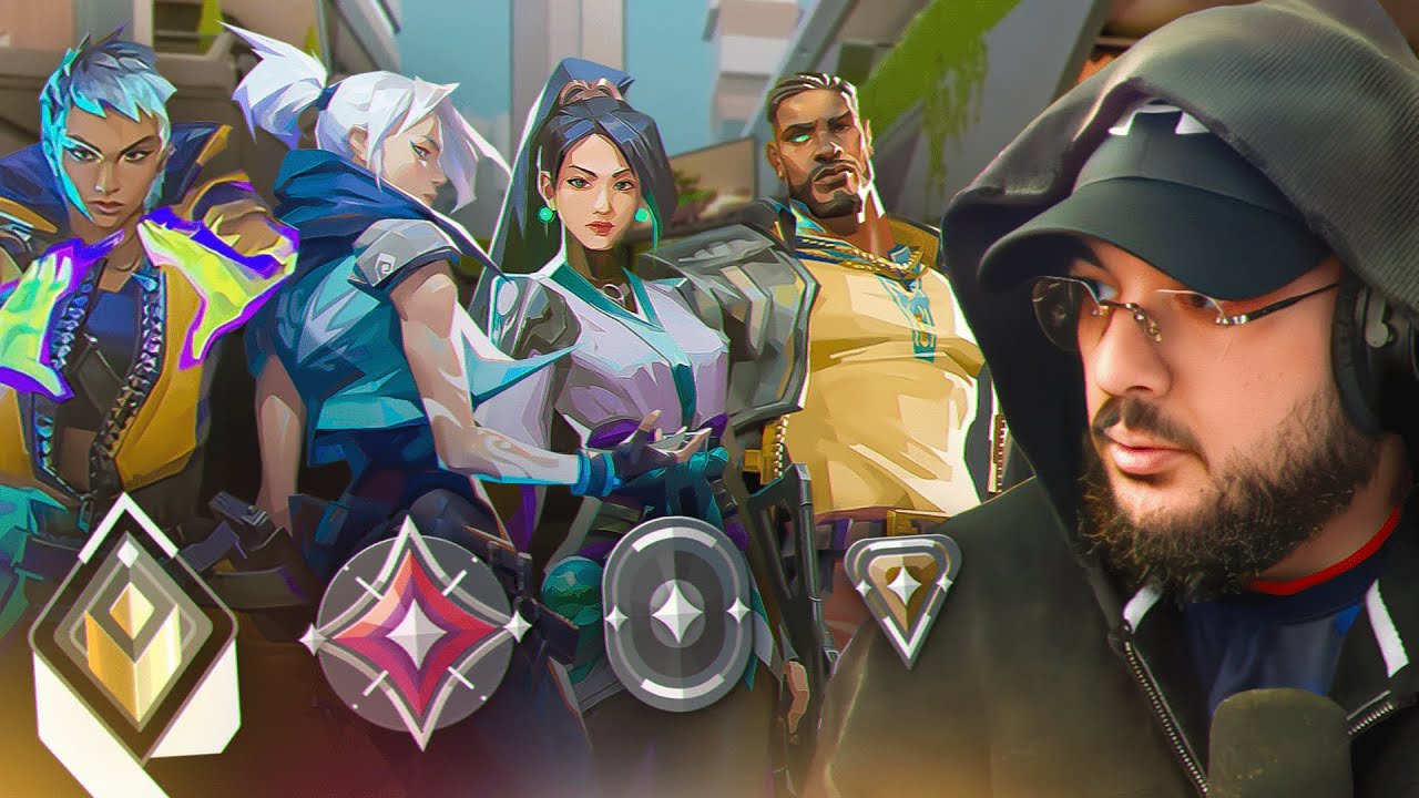La Five stack de tous les ranks ! (VALORANT) ft Fake, Wati, Adam...