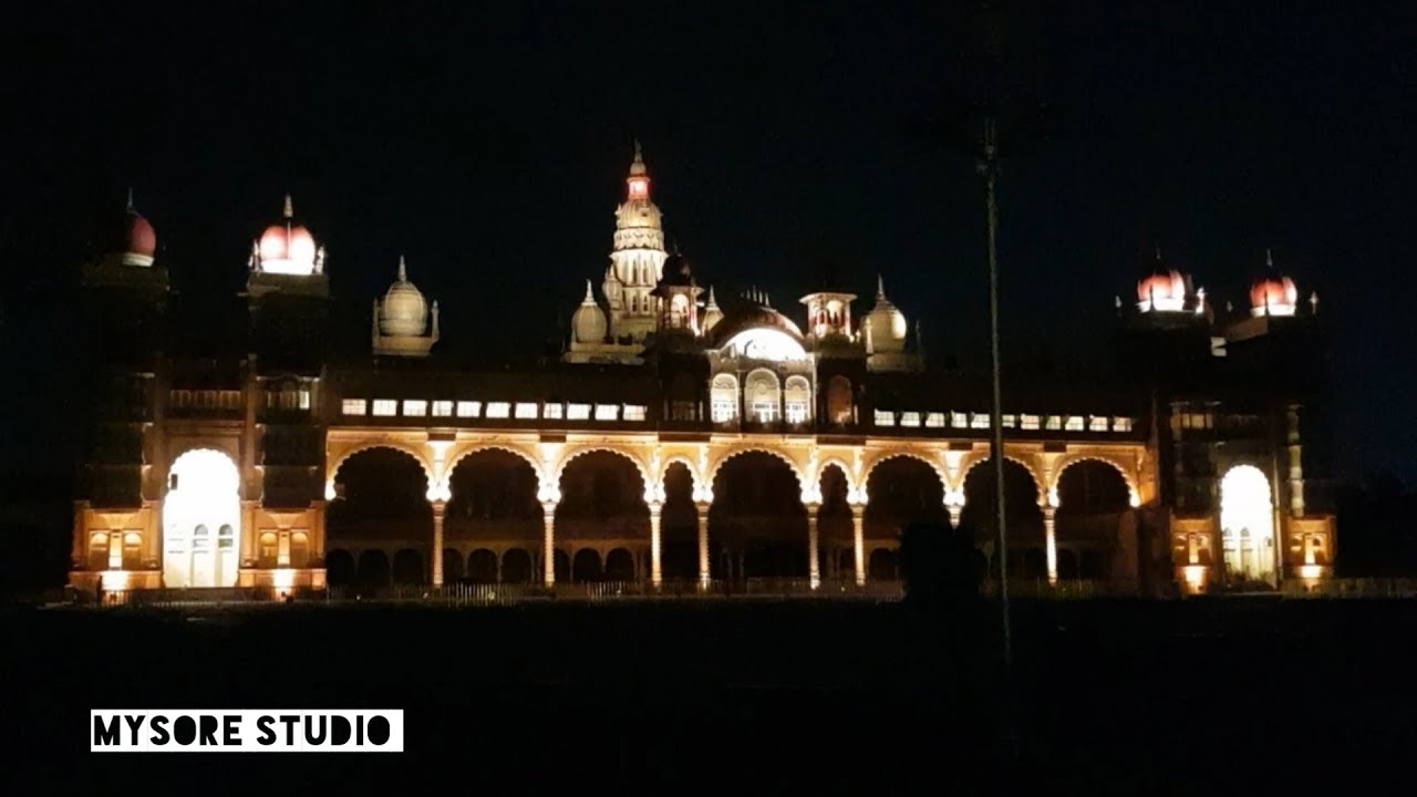 Mysore Palace Sound Light Show (21Sept,2019) Mysuru Dasara Karnataka tourism