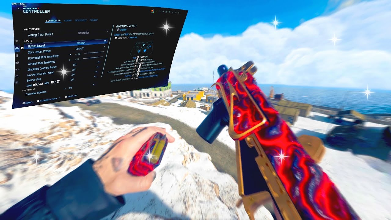 Управление фигурным катанием на PS5 ❄️ + Лучшие настройки Warzone YY для 2-го сезона