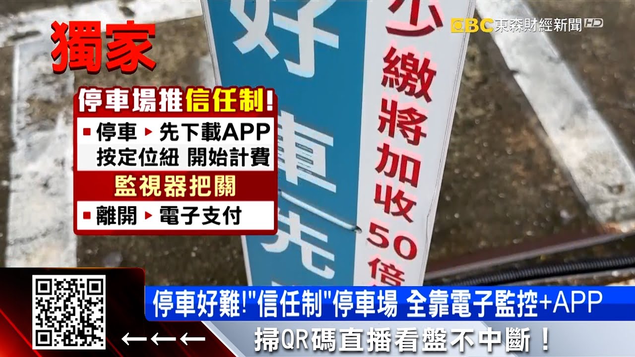 獨家》誠實大考驗！停車場無柵欄、地鎖 僅靠電子監控 @57ETFN