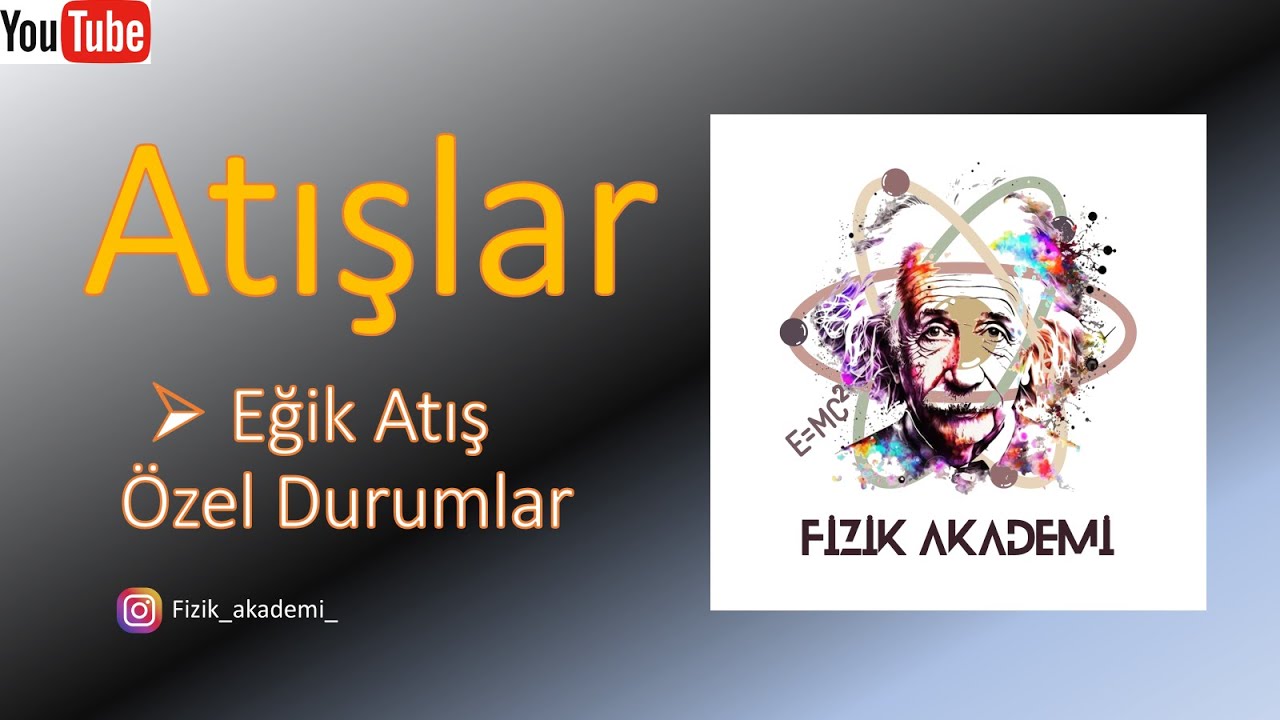 Atışlar 9 Eğik atış özel durumlar #yks #fizik #keşfet #ders #ayt