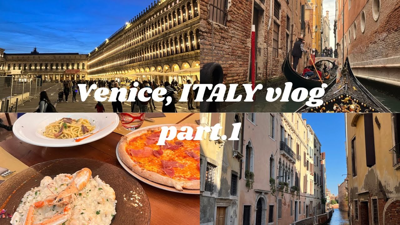 イタリア前編｜大好きになったヴェネツィア。おいしいご飯＆ゴンドラ【交換留学/スウェーデン/ウプサラ】