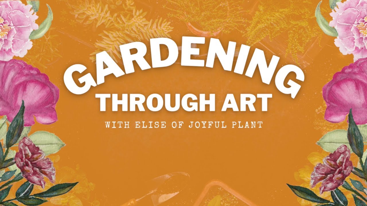 Gardening Through Art with Elise Maupin: Episode 10 - Rosemaling For Happiness