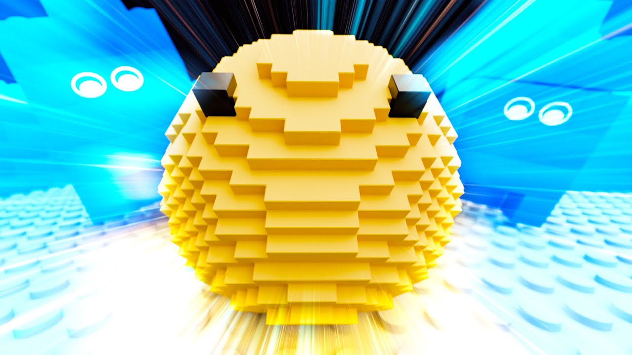 Pac-Man in LEGO World! 🧱🍒 (3D ASMR Animation)