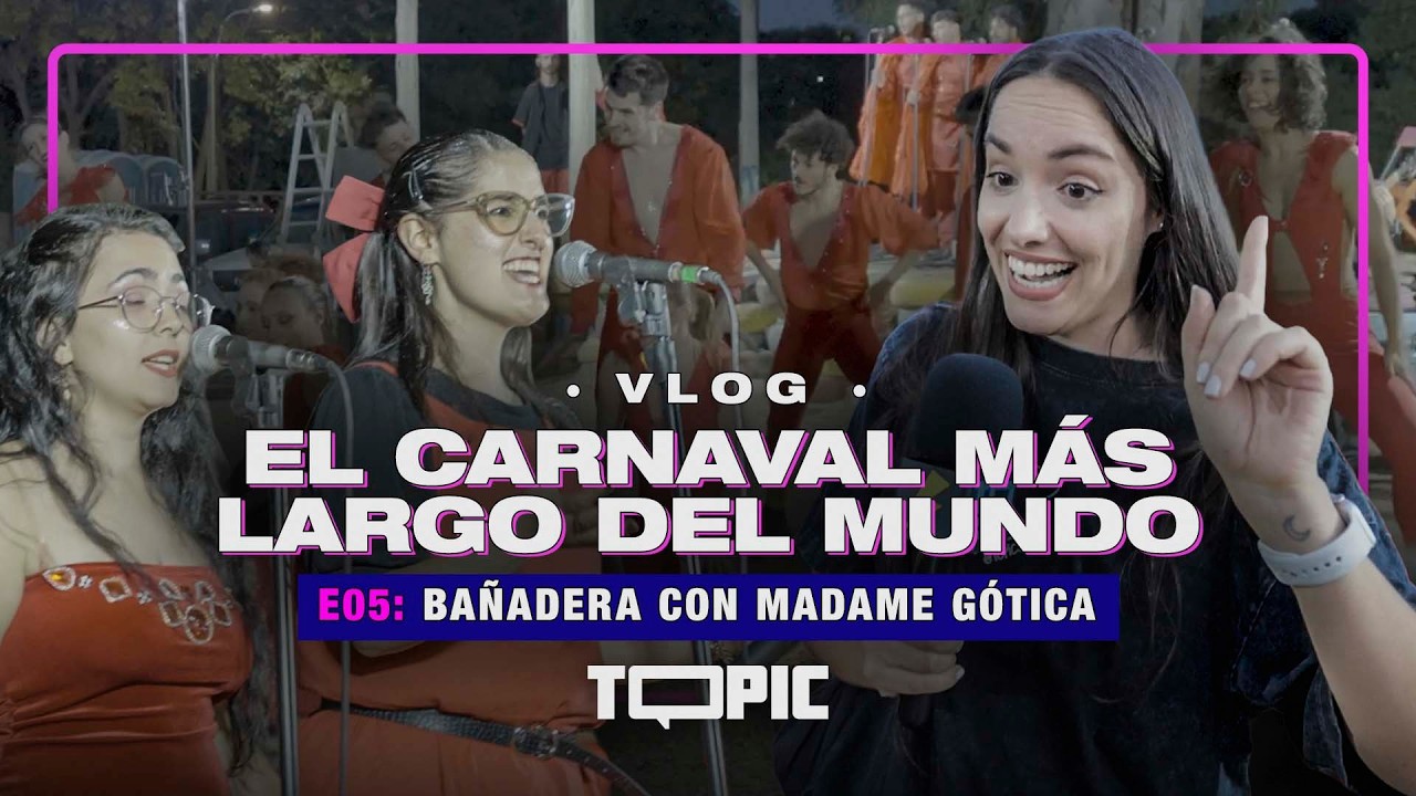 En la BAÑADERA de MADAME GÓTICA | El CARNAVAL MÁS LARGO del mundo | VLOG Episodio 5
