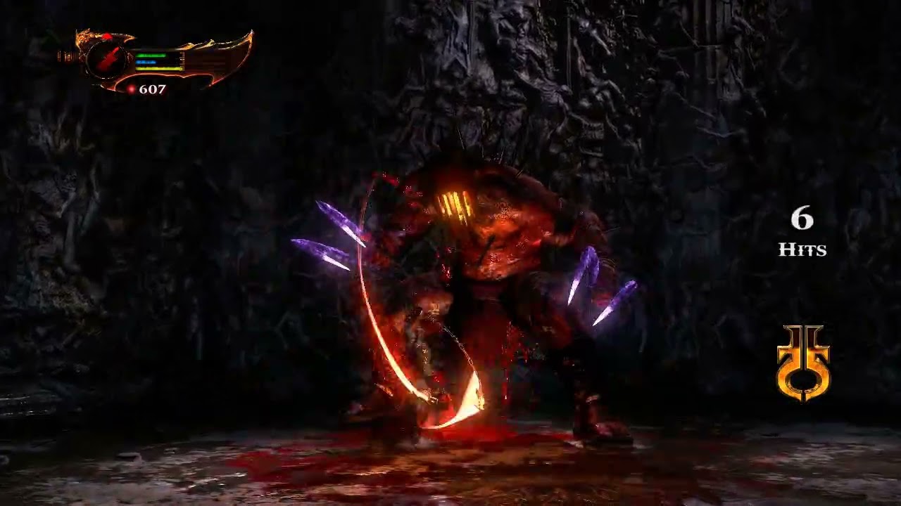 gow3 hades bossfight no death normal phase one