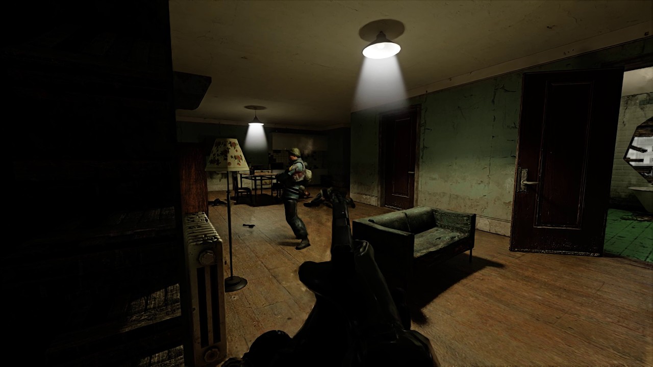 [GMod Realism RTX] apartment shooting