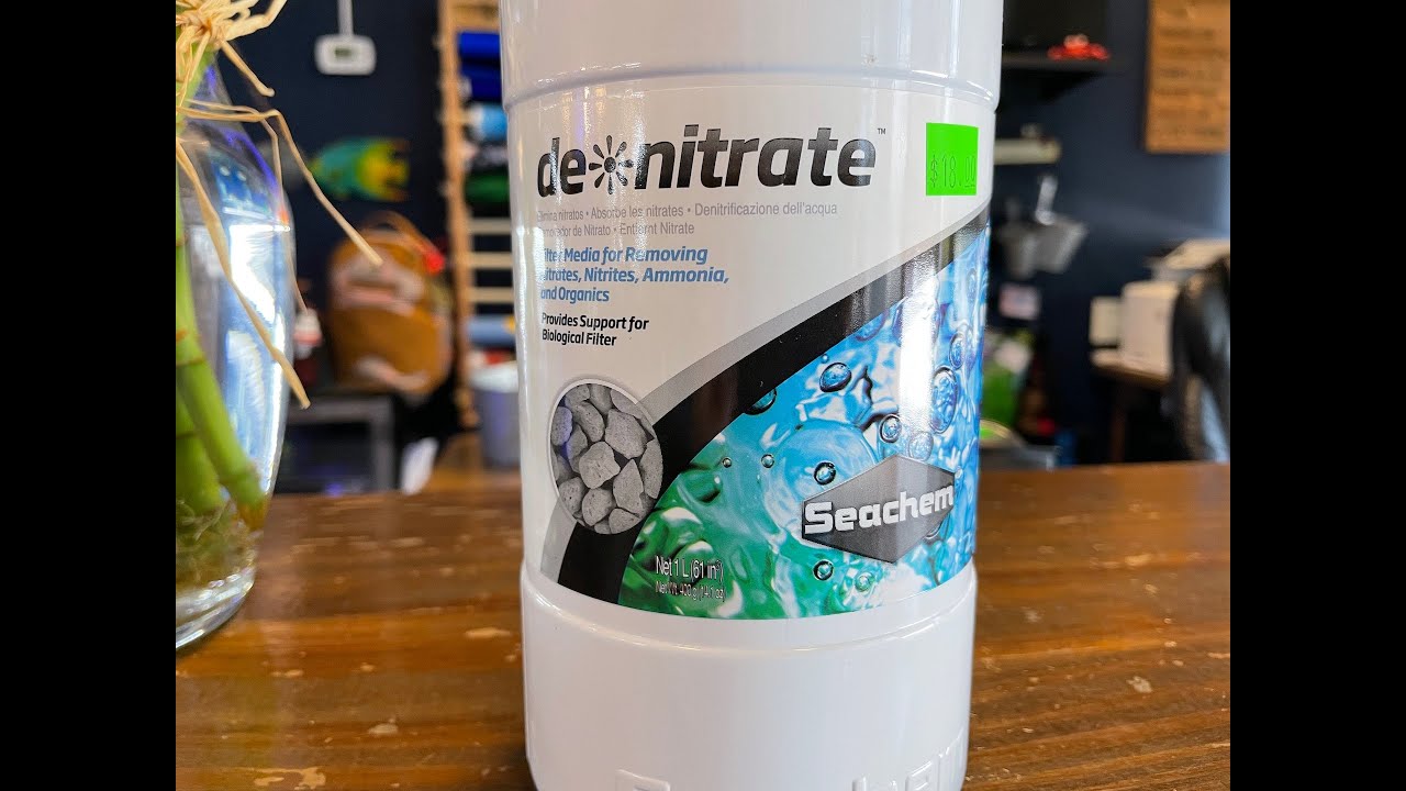 Review of Seachem’s: de*nitrate and the introduction of Petco’s new 60-gal cube aquarium.