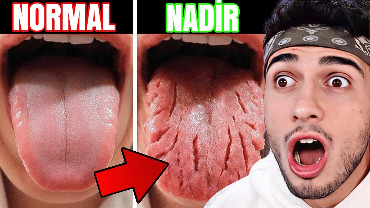 İNSANLARIN %1 İNDE GÖRÜLEN NADİR ÖZELLİKLER !!