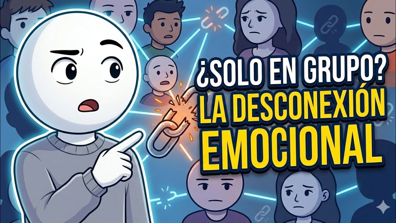 ¿Por qué te sientes solo incluso cuando estás con gente?