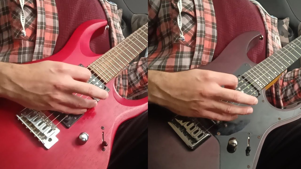 Bridge Pickup Comparison - Cort X100 vs Banshee-6 SGR by Schecter