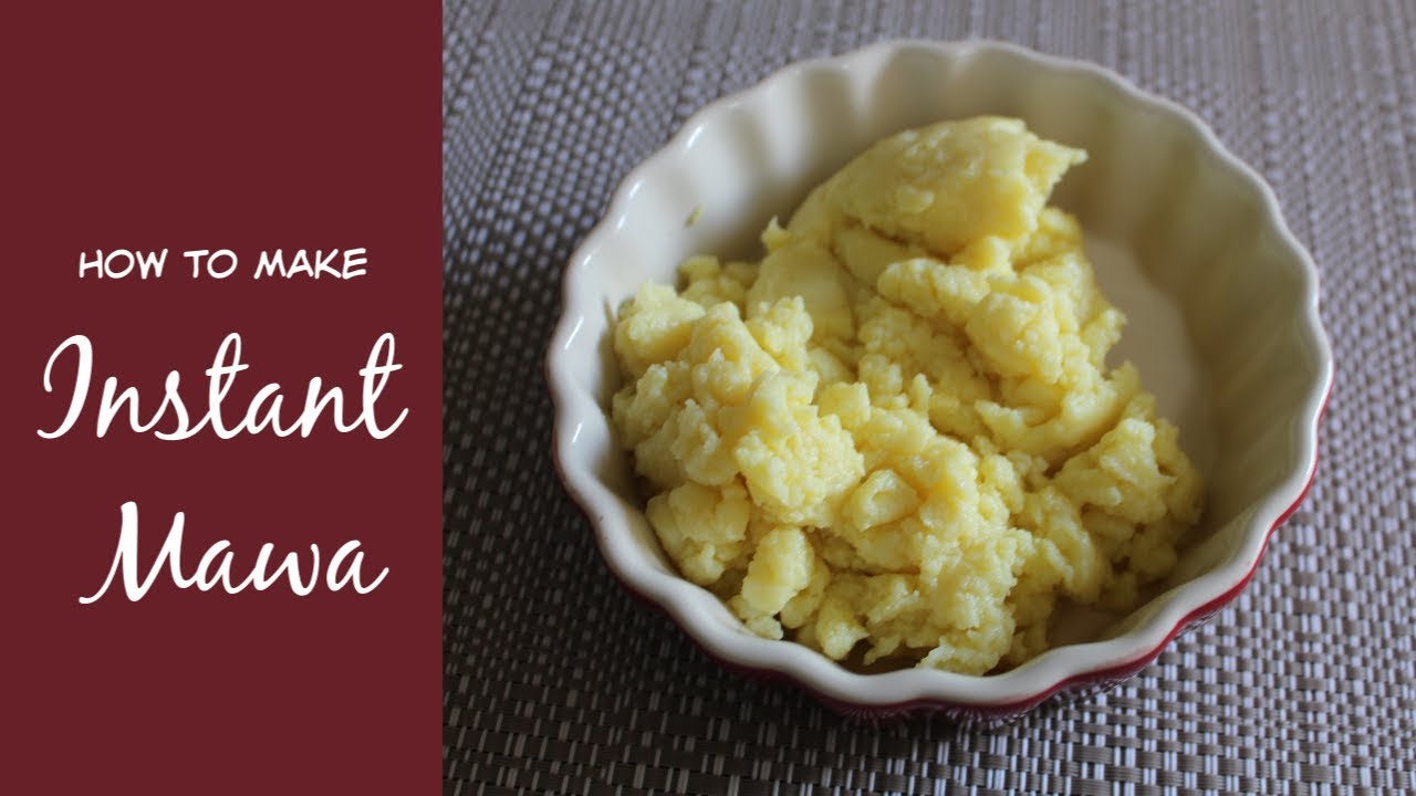 Instant Mawa Recipe, How to make Mawa using Milk Powder, Homemade Instant Mawa, Diwali recipe
