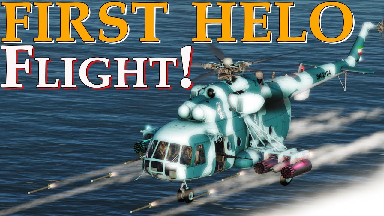 DCS: Mi-8 Hip! | Spud's First Helicopter Flight | Run for your Lives!