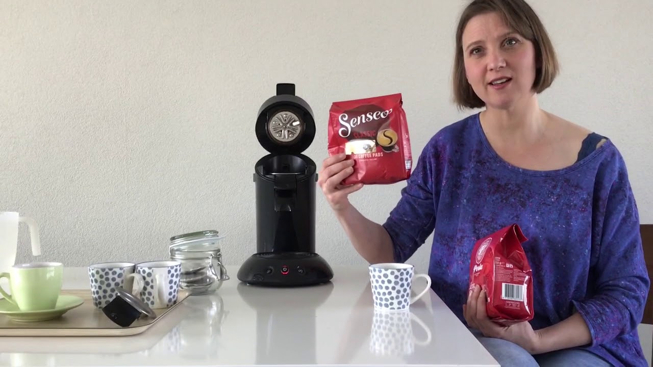 Koffie zetten met een Senseo apparaat