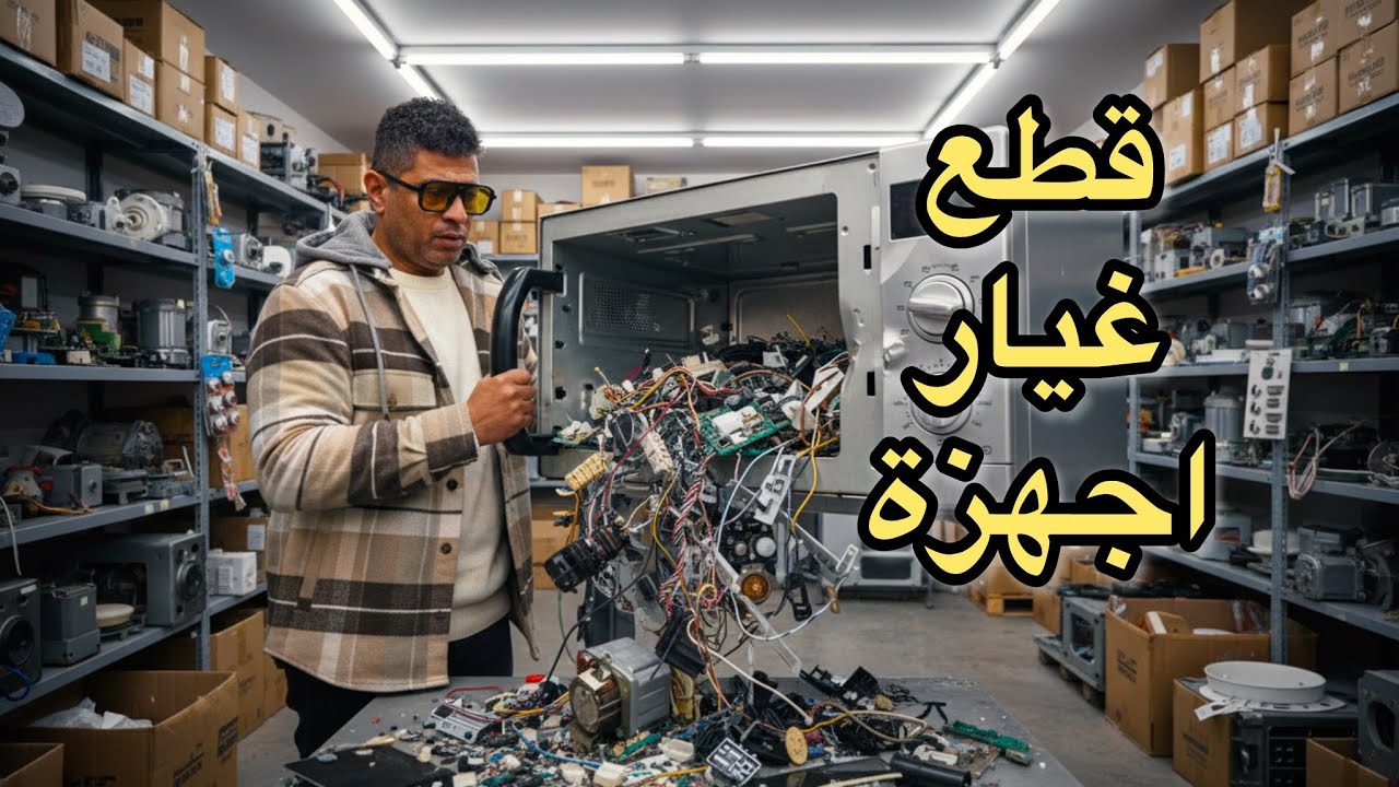 كل قطع غيار الاجهزه المنزليه في مكان واحد