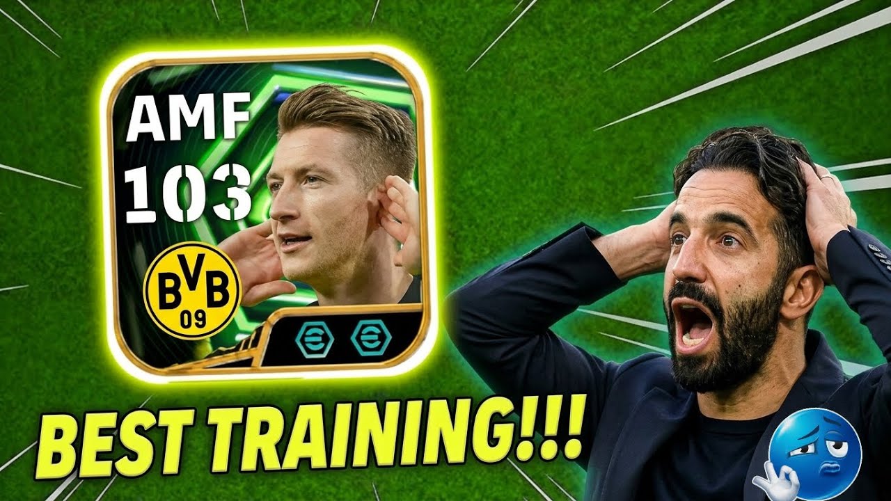 Лучшая прокачка Марко Ройса на бесплатную карту | eFootball 2026
