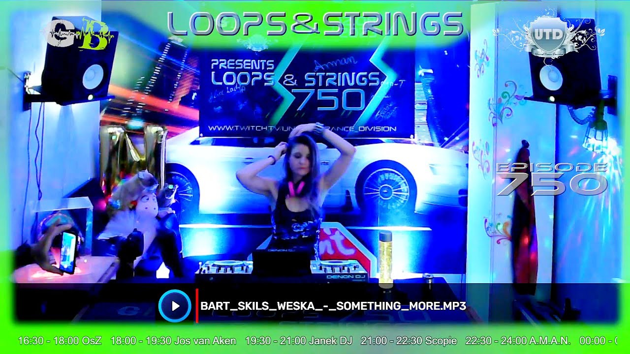 Loops & Strings 750 A.M.A.N.@GlobalBeats.FM - Alice.LadyA DJ Mix #techno #progtrance