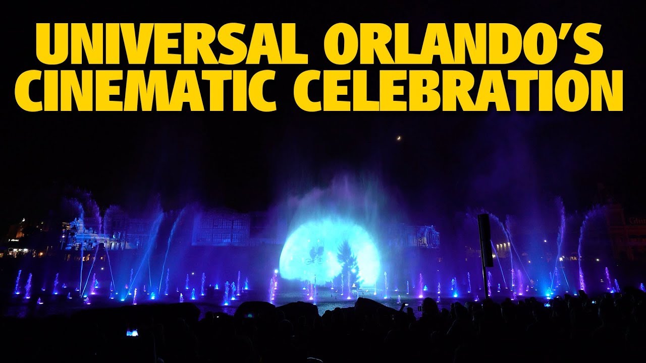 Universal Orlando's Cinematic Celebration BEST VIEW 4K HD | Universal Studios Florida