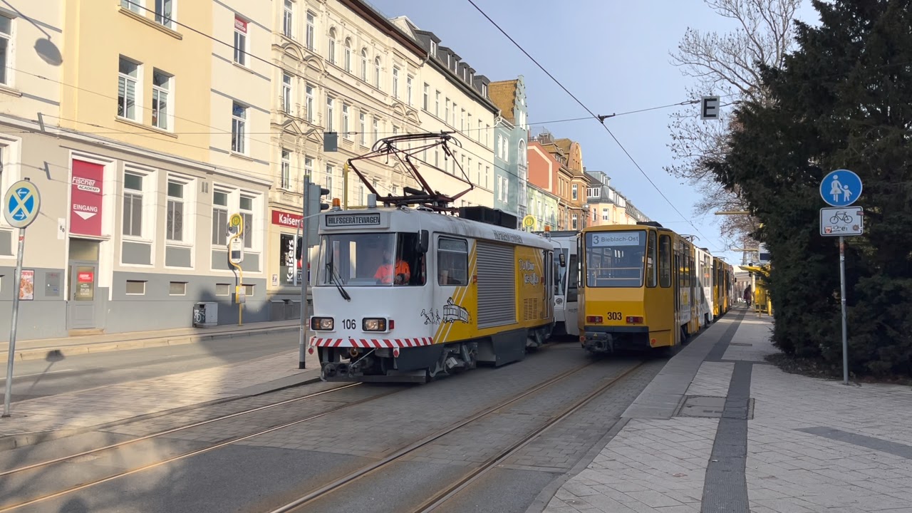„Die Straßenbahnen und Busse Geras“ (1/4)