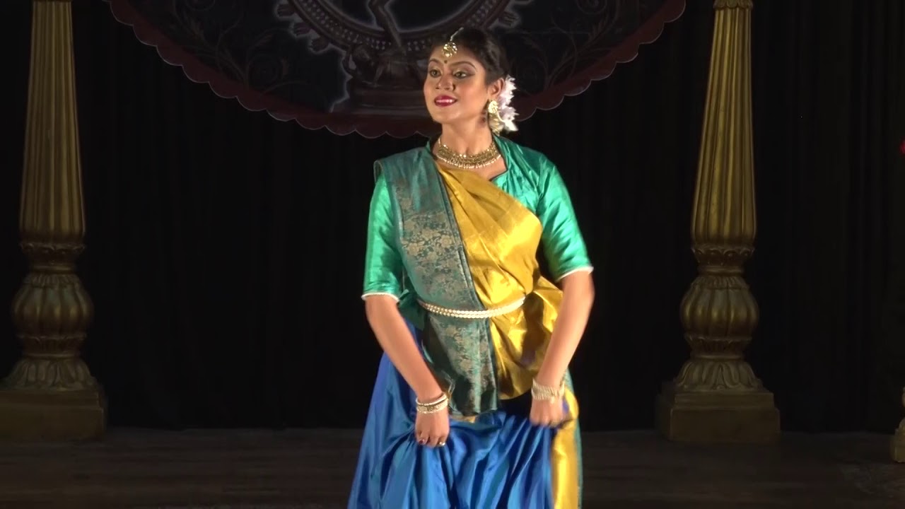Sushmita Dutta - Kathak Demo at RBU