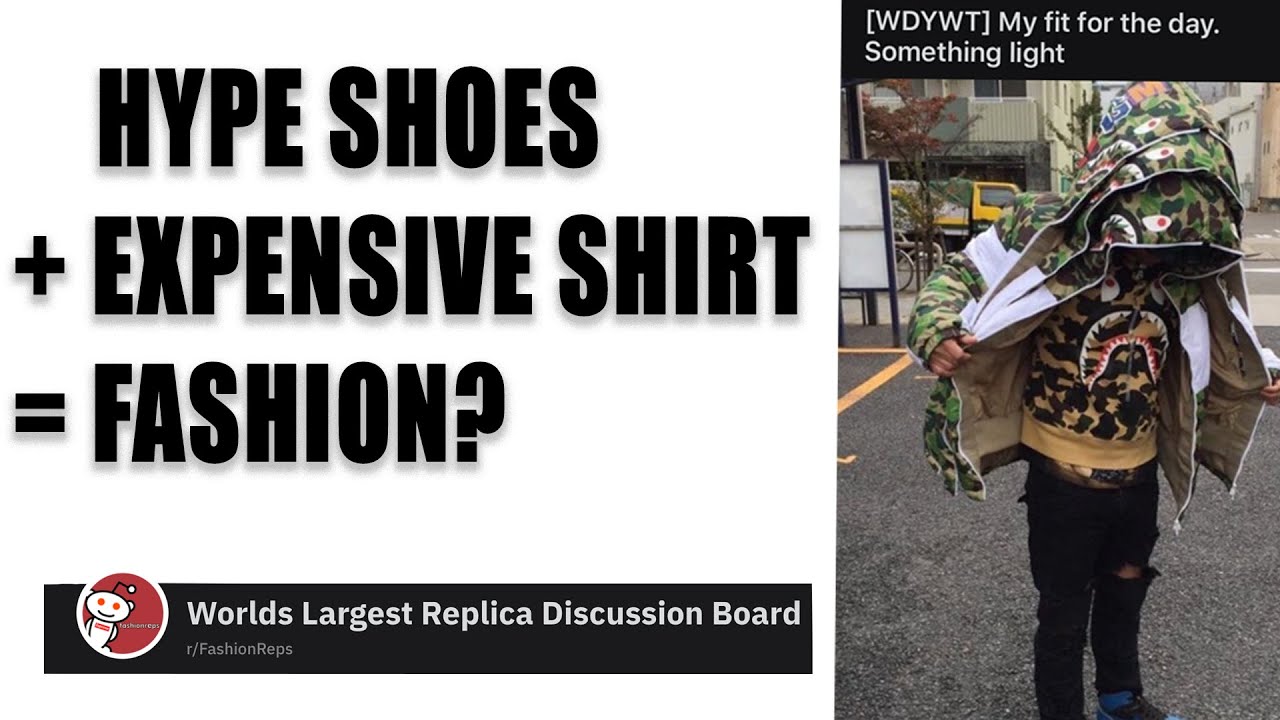Знают ли пользователи r/FashionReps, как создать свой стиль?