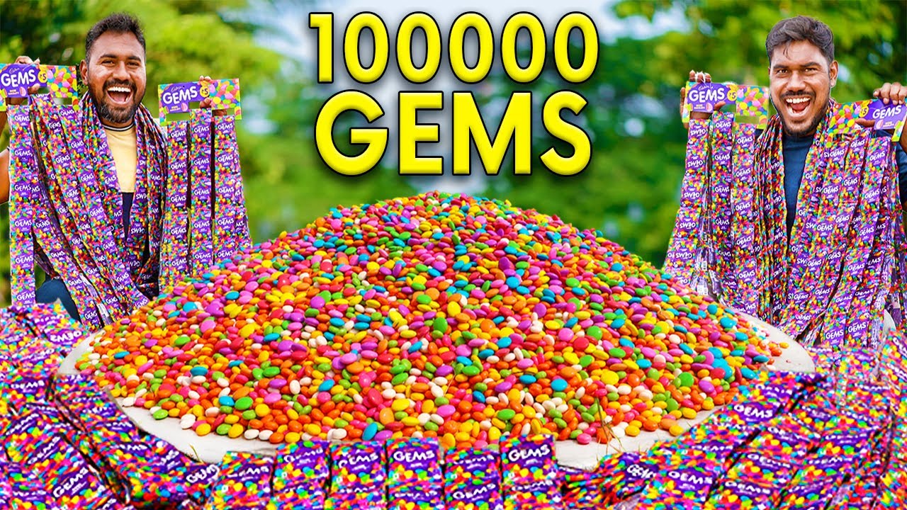 GEMS Chocolate Milkshake Making with 100000 GEMS