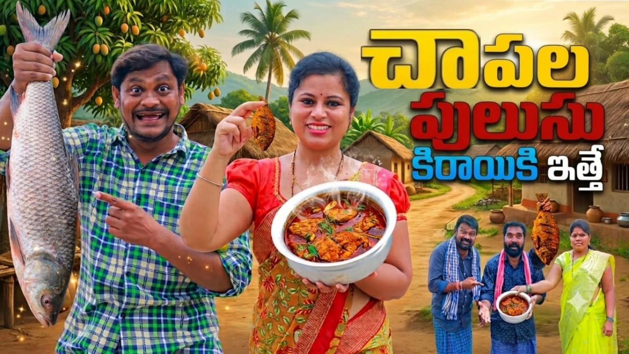 చాపలపులుసు కిరాయి ఇత్తె |  LATEST VILLAGE COMEDY | RAVALI COMEDY | SHANKAR COMEDY 2026