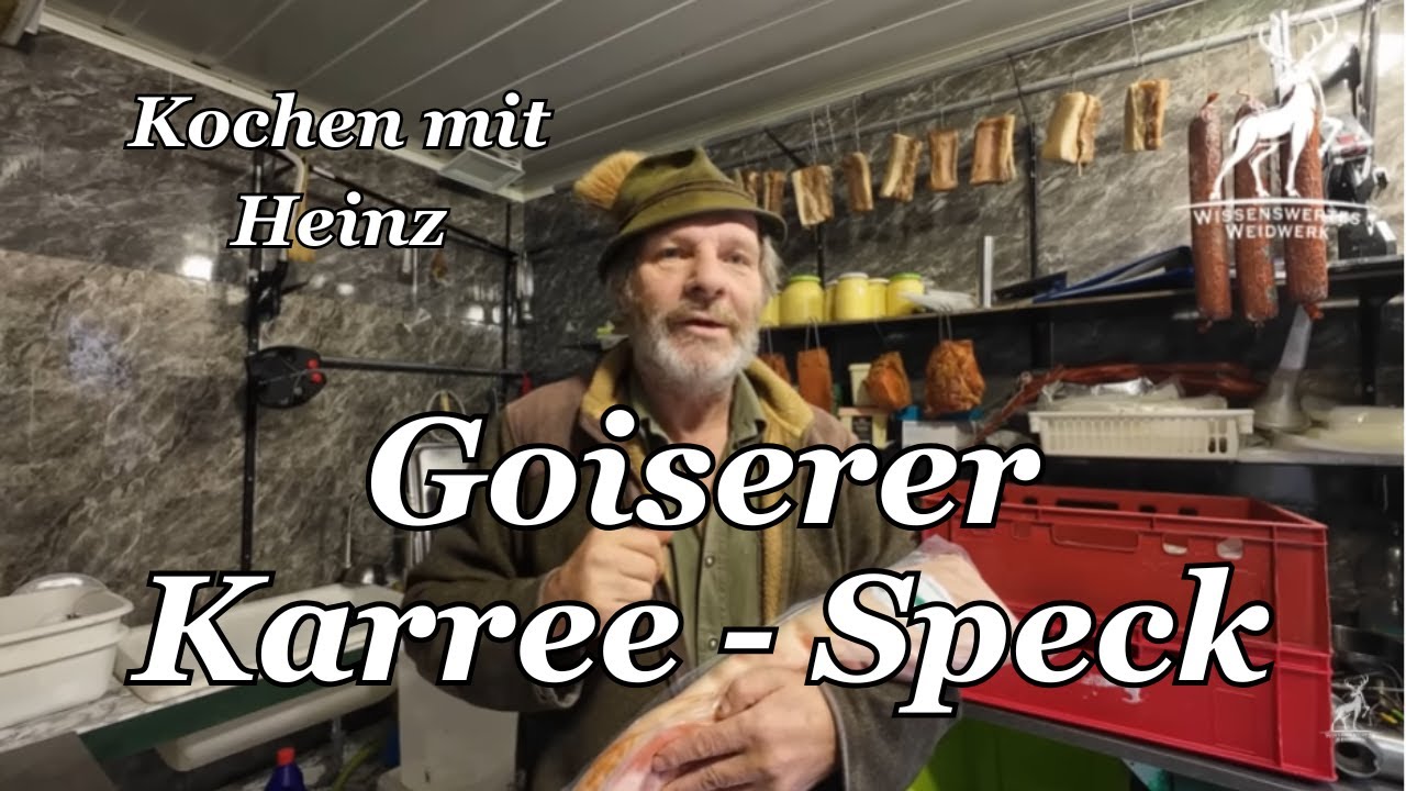 Goiserer Karree Speck – Hausgemachter Speck aus dem Salzkammergut | Heinz Unterberger