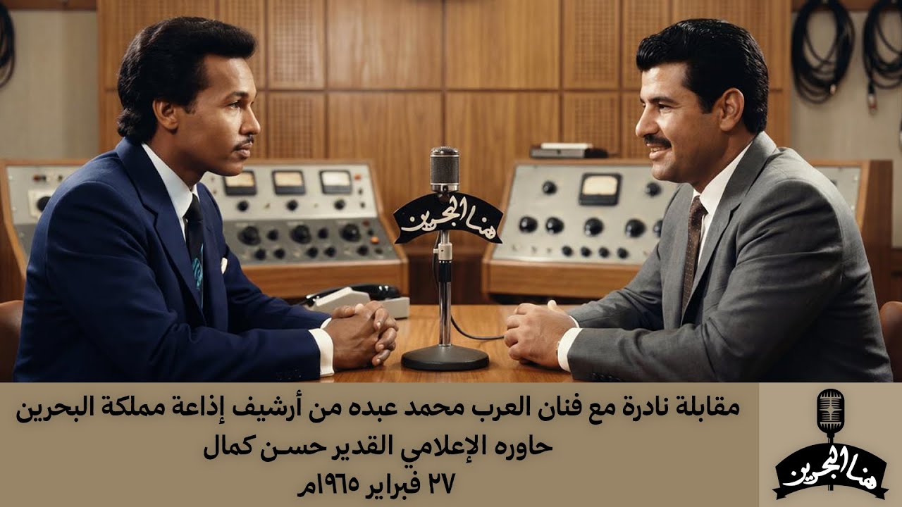 مقابلة نادرة مع فنان العرب محمد عبده عبر إذاعة مملكة البحرين عام 1965