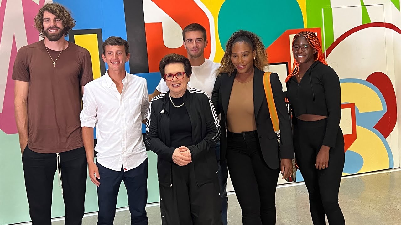 Wilson Tennis Family Dinner | A Meal With Serena, BJK, And Other Tennis Present And Future Stars