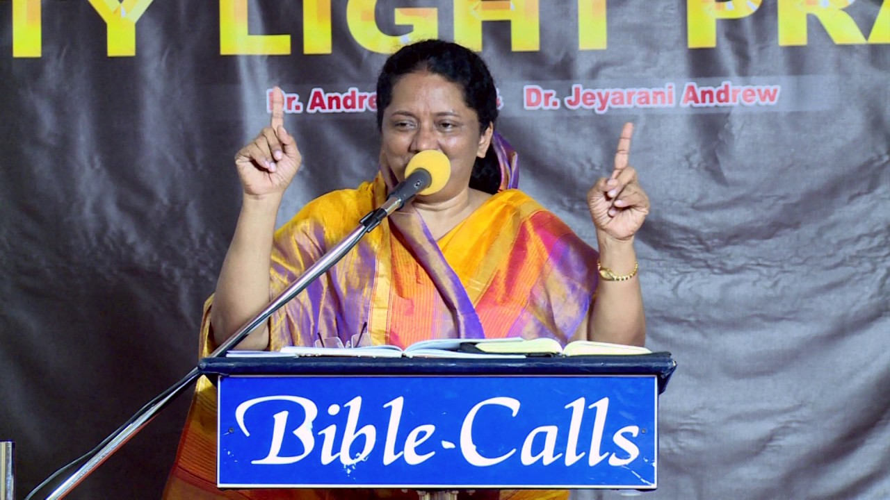 DR. JEYARANI ANDREW-Christian Message -உன்னத  உதவி  உனக்கு உண்டு -Supernatural Assistance of God -
