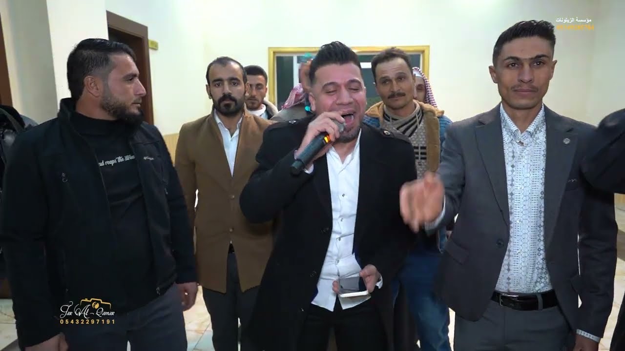 الفنان خالد الجبوري افراح الحديدين العريس محمود ابن محمد ابو هلال PART 1