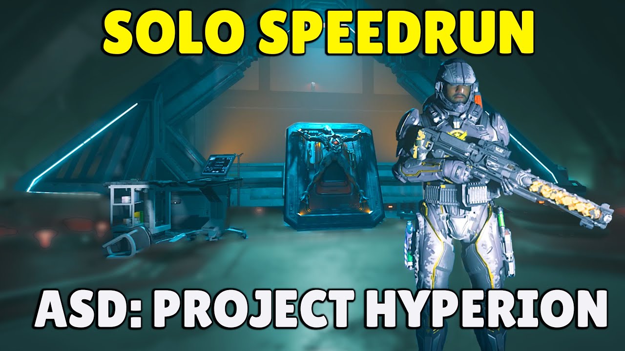 Project Hyperion SPEEDRUN Solo ASD Mission &ndash; Fast & Efficient!