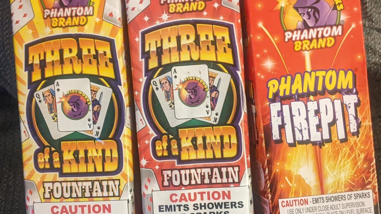 Assorted Phantom Fireworks fountains! #phantonfireworks #fireworks #fountains #pyrotechnics #pyro 