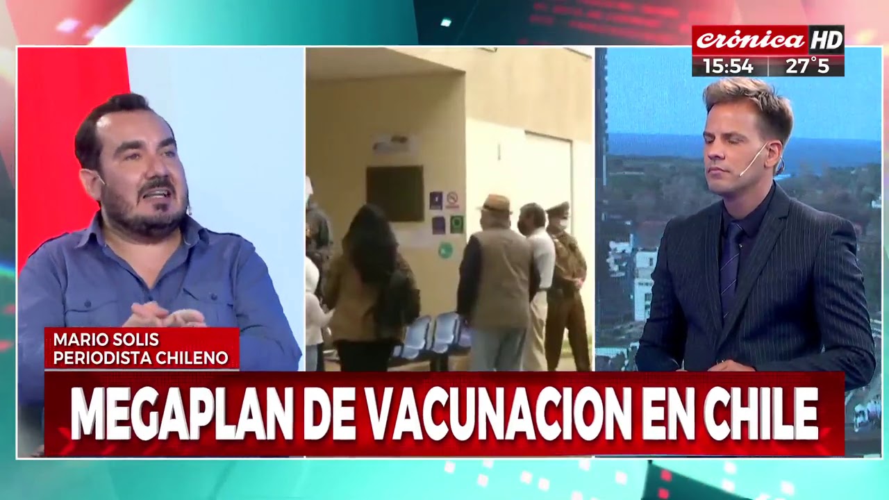 Megaplan de vacunación en Chile