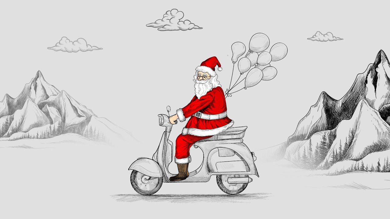 Merry Christmas Social Media Post | How to make designs in Photoshop