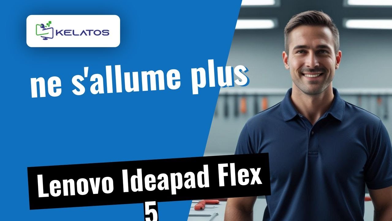 Votre Lenovo Ideapad Flex 5 ne s'allume plus ? 🔧 Voici la réparation