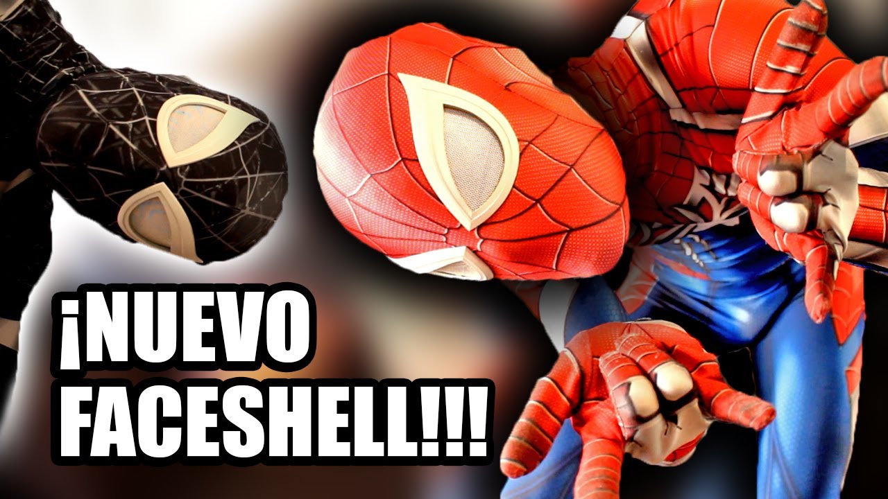 ¡NUEVO FACESHELL PARA MI TRAJE PERSONALIZADO DE SPIDER-MAN! 🕷 | Prnze