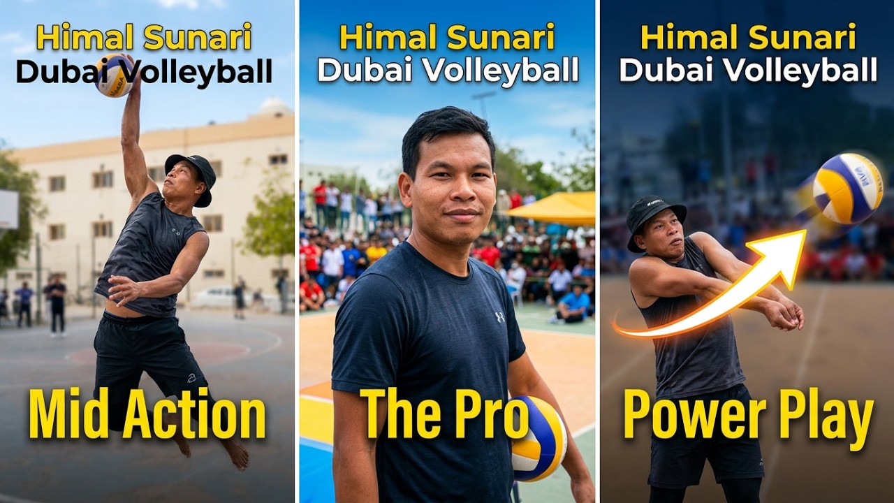 Himal Sunari Dubai Volleyball 💪🏐 #himalsunari #fighting