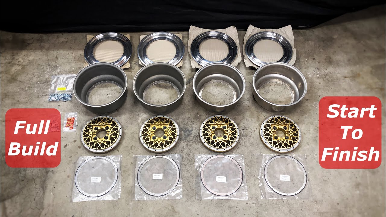 BBS E76 // 3-Piece Wheel Assembly
