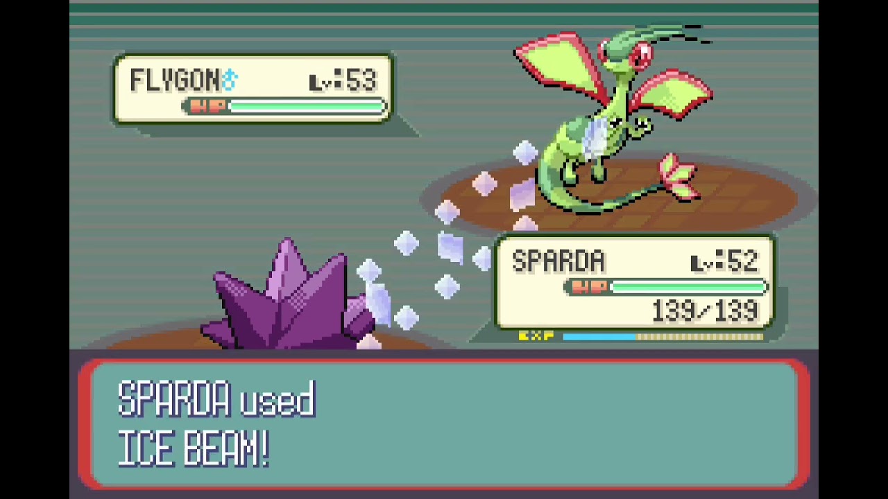 Pokemon Ruby Elite Four Drake Battle