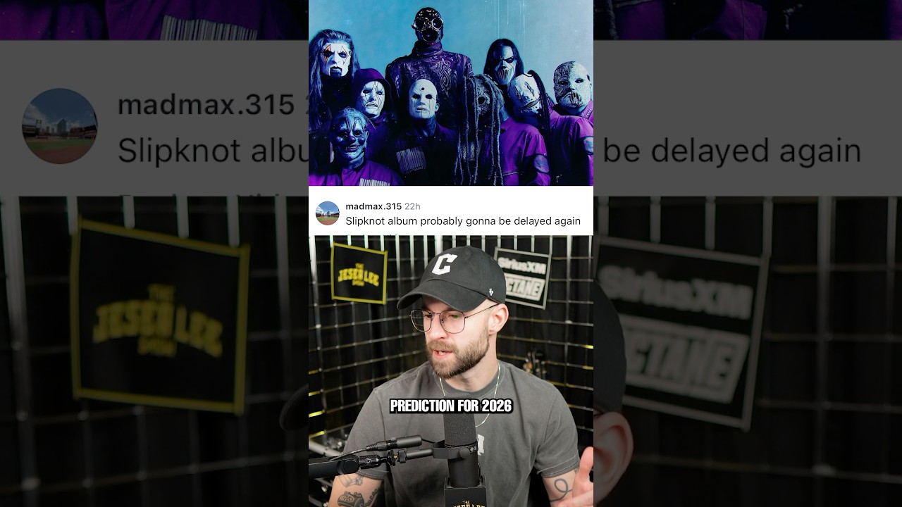Как думаете, альбом выйдет в этом году? #slipknot #rock #metal #numetal