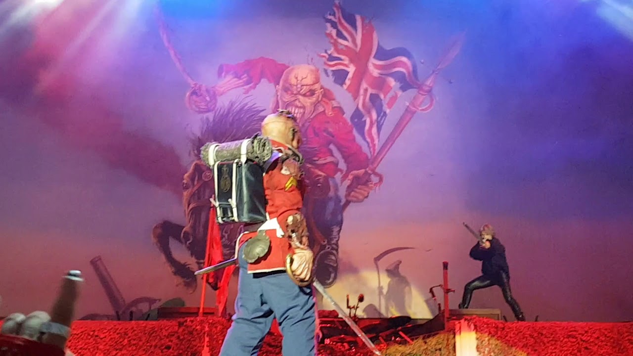 Iron Maiden - The trooper - live at Sweden Rock Festival 2018