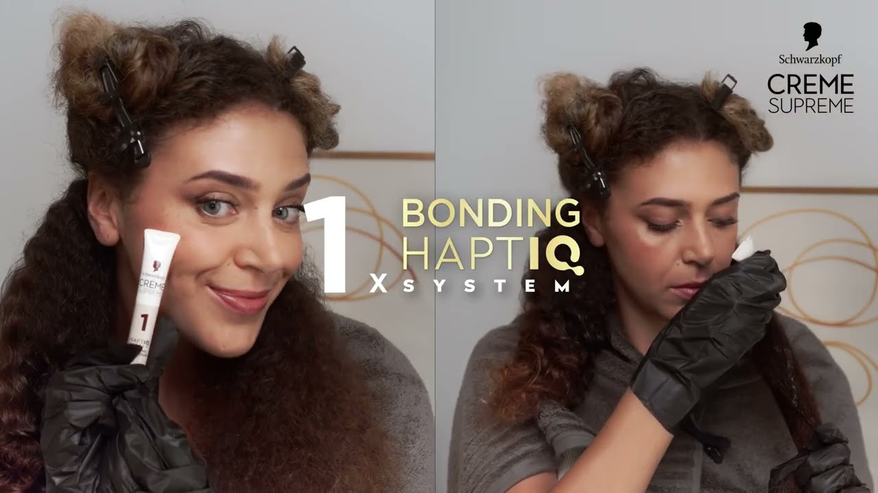 Schwarzkopf Creme Supreme Coloration mit 3x Bonding HaptIQ System