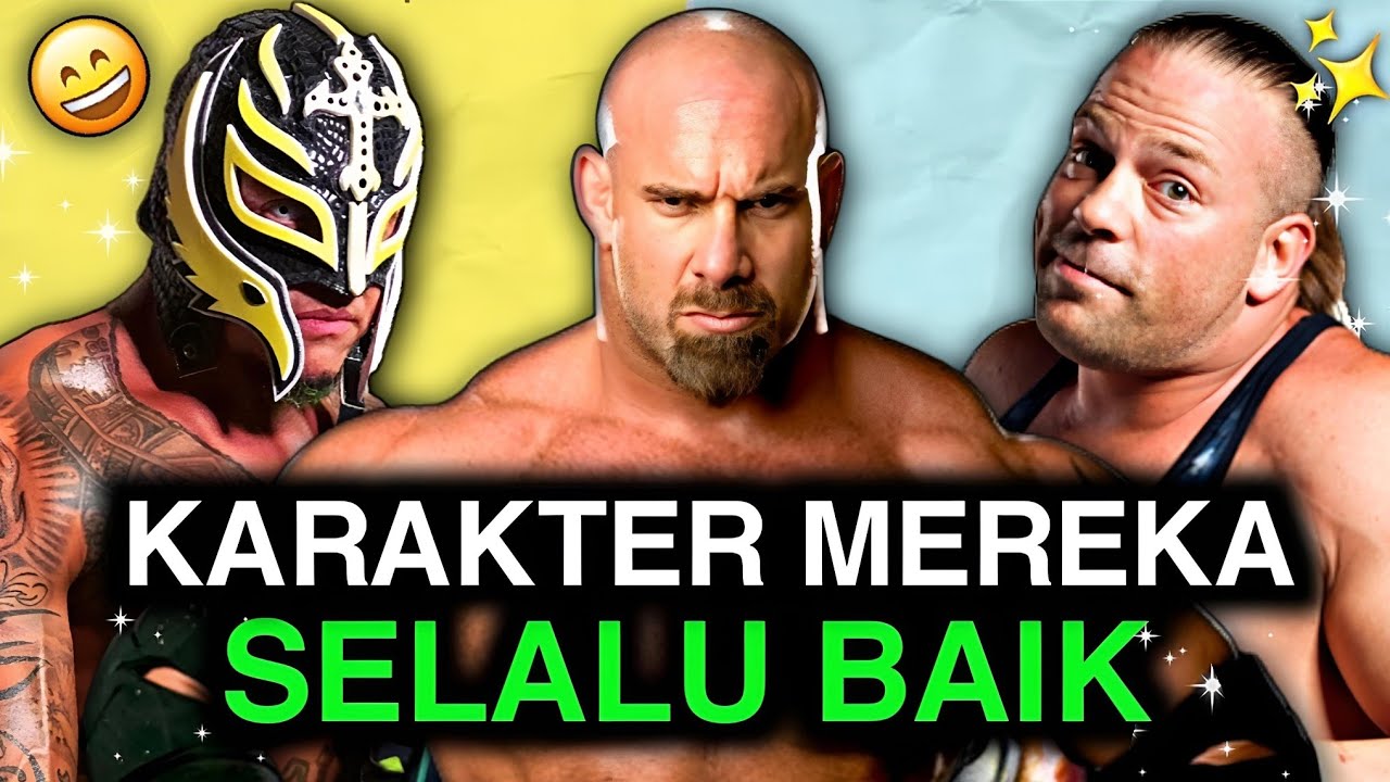 10 Pegulat WWE Yang Selalu Menjadi Karakter Baik