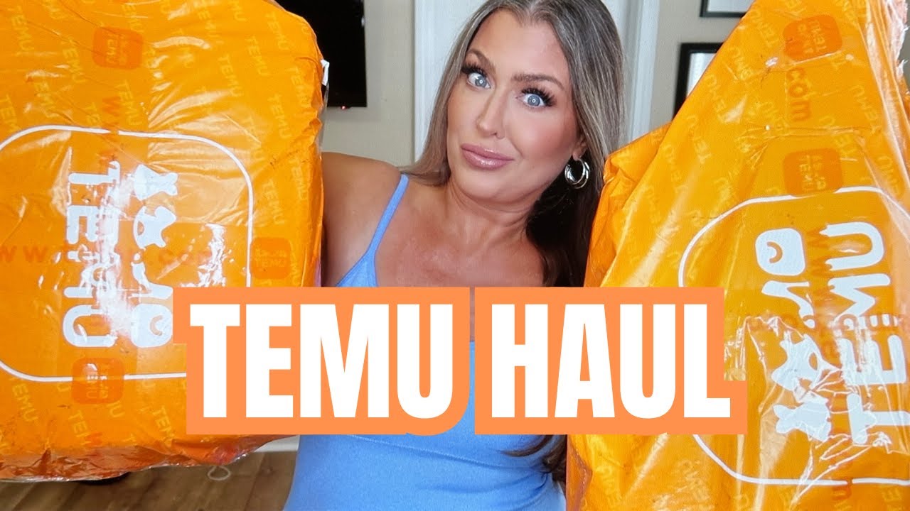 TEMU TRY ON HAUL AND A LITTLE TEMU SURPRISE | HOTMESS MOMMA VLOGS
