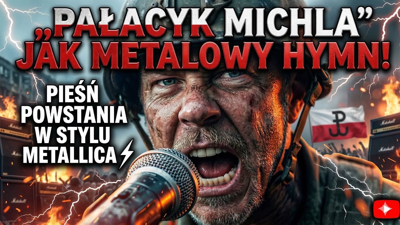 „Pałacyk Michla” jak METALOWY hymn ⚡ Pieśń Powstania Warszawskiego w stylu Metallica