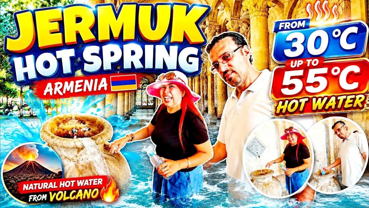 Знаменитые горячие источники Армении 🇦🇲 | От теплой до невероятно горячей воды!