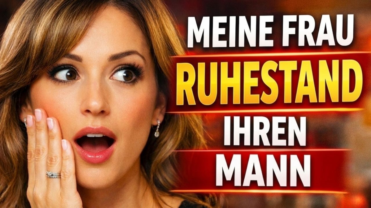 Ehefrau verabschiedete ihren Mann am Jahrestag in den Ruhestand