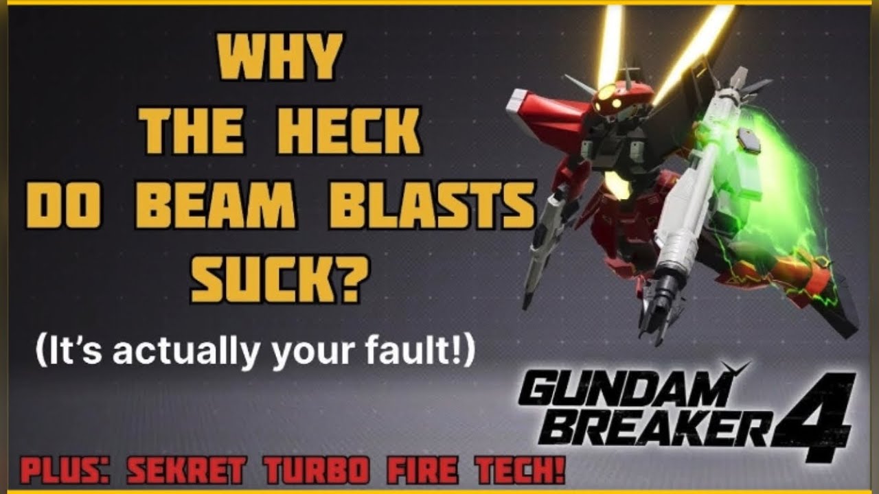 Let’s Yap! How to improve your Beam Blasts ALOT. “MC Shooting” returns from ONT. | Gundam Breaker 4